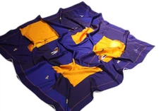 Selendang Silk Violet Murni Kebesaran