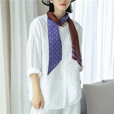 Syal Kurus Sutra Panjang Untuk Wanita